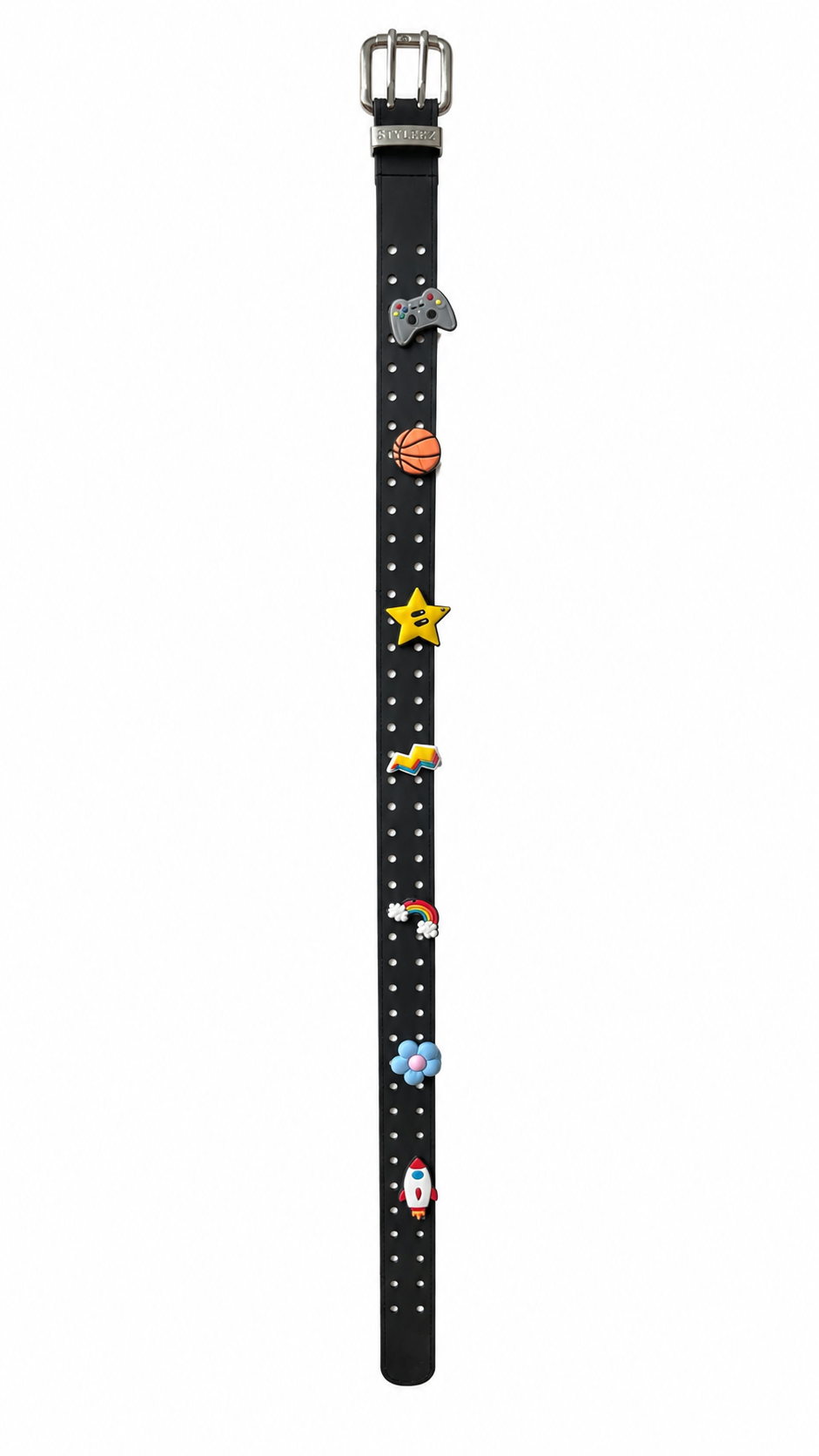 STYLEEZ Custom Charm Belt (6 Free STYLEBITZ Charms Included)